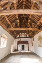 Looking west from the altar