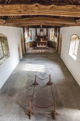 The view from the west gallery