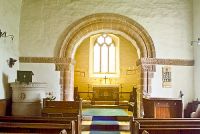 Rowlstone, St Peter's Church, Nave view