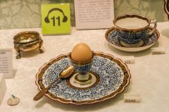 George III's royal lily breakfast service