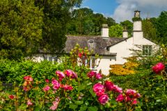 The house from the garden terrace