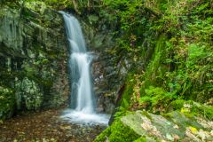 A small waterfall running into Rydal Water