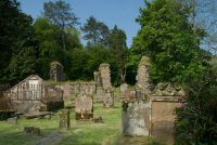 Saddell Abbey, Burial ground