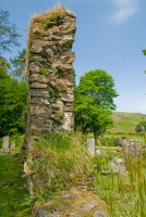 Saddell Abbey, Abbey church ruins