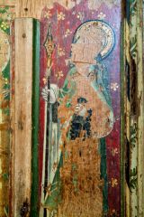 Painted panel from the screen