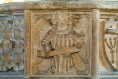 Panel from the lion font