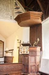 The Georgian pulpit and tester