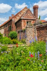 The garden facade of Scawby Hall