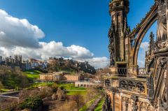 The view from the observation platform