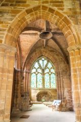 The chancel and crossing