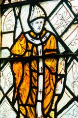 Victorian stained glass window