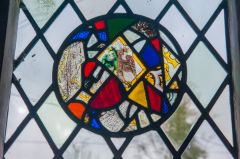 14th century glass fragments