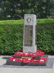 The village war memorial (c) Graham Robson