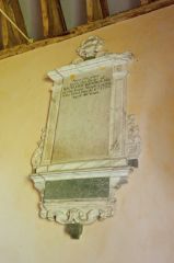 Shorncote, All Saints Church, Kemble wall monument