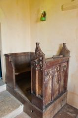 Shorncote, All Saints Church, Reading desk