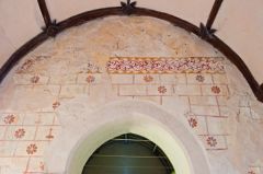 Shorncote, All Saints Church, Chancel wall paintings