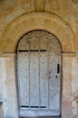 Shorncote, All Saints Church, South door