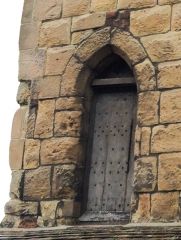 First floor entrance doorway