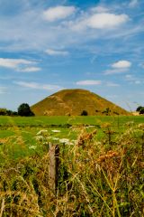 Looking across the farm fields