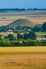 The view from West Kennet Long Barrow