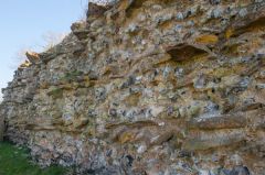 Roman wall at the north gate