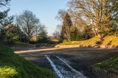 Looking into the amphitheatre