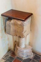 Fragment of 12th century font