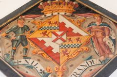 Painted funeral hatchment