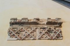 Elaborately carved frieze fragment