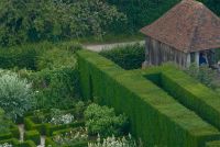 White Garden from above