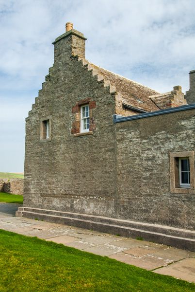 Skaill House Photo, A crow-stepped