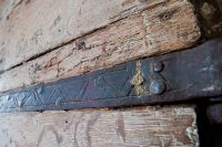 Skirlaugh, St Augustine's Church, Medieval iron door strap