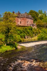 The castle from the River Ayr