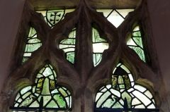 Medieval glass, north aisle