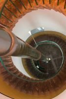 Stairs inside lighthouse
