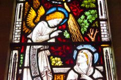 South Tidworth, St Mary's Church, Stained glass window, nave