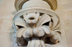 South Tidworth, St Mary's Church, Stiff-leaf carving in the porch