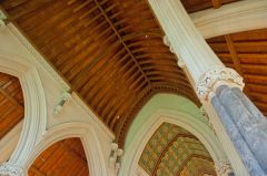 South Tidworth, St Mary's Church, Chancel roof decoration
