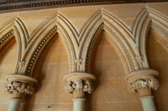 South Tidworth, St Mary's Church, Blind arcading, north aisle