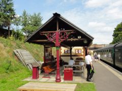 The Spa Valley Railway Station in Groombridge (c) Helmut Zozmann