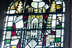 Medieval stained glass, nave