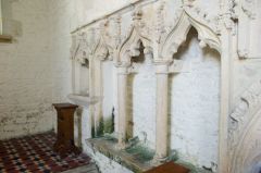 14th century sedilia