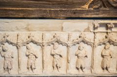 'weepers' on Joan Achard coffin