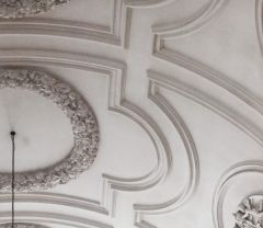 Plasterwork ceiling restoration