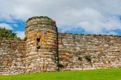 The cathedral precinct wall