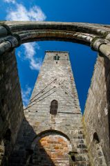 St Andrews Cathedral and St Rule's Tower, Looking up at St Rule's Tower