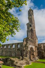 St Andrews Cathedral and St Rule's Tower, West end of the cathedral