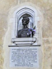 Abraham Lincoln memorial in All Saints church (c) Adrian S Pye