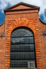 A Wren round-headed window