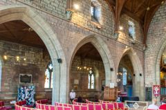 13th century nave arcade